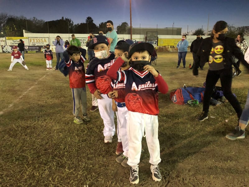 “Rangers”: Líder en el standing del beisbol infantil de 5 y 6 años