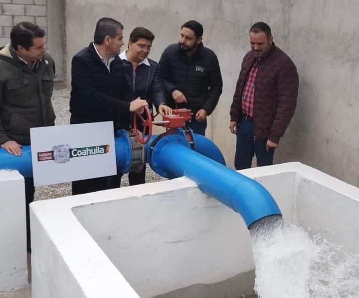 Inversión no cesa en Coahuila para mejorar el abasto de agua