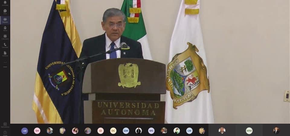 Presenta rector de la UAdeC al Pleno del Consejo Universitario el Primer Informe de Actividades de su Segundo Período