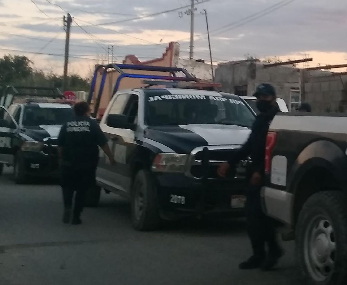 Captura seguridad pública municipal a ladrones en el barrio la Piedra