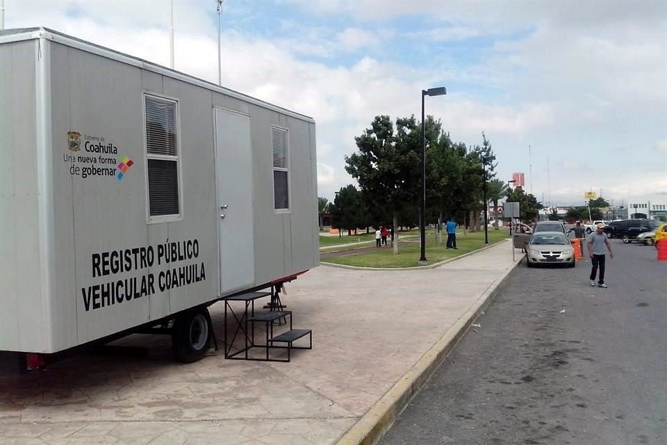 Arranca regularización vehicular en Coahuila