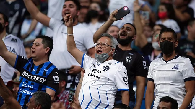Monterrey vs Mazatlán: el último partido con cubrebocas en Nuevo León