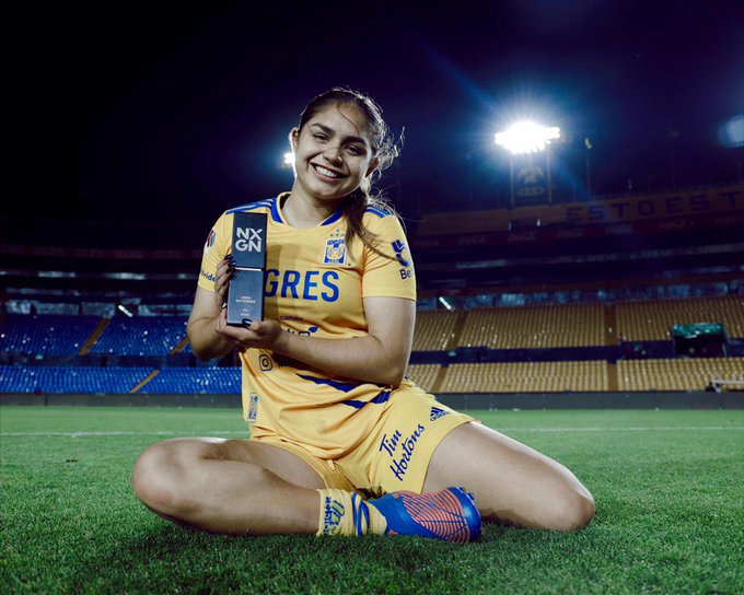 ¡Orgullo mexicano! Jana Gutiérrez, reconocida entre las promesas juveniles del futbol femenil