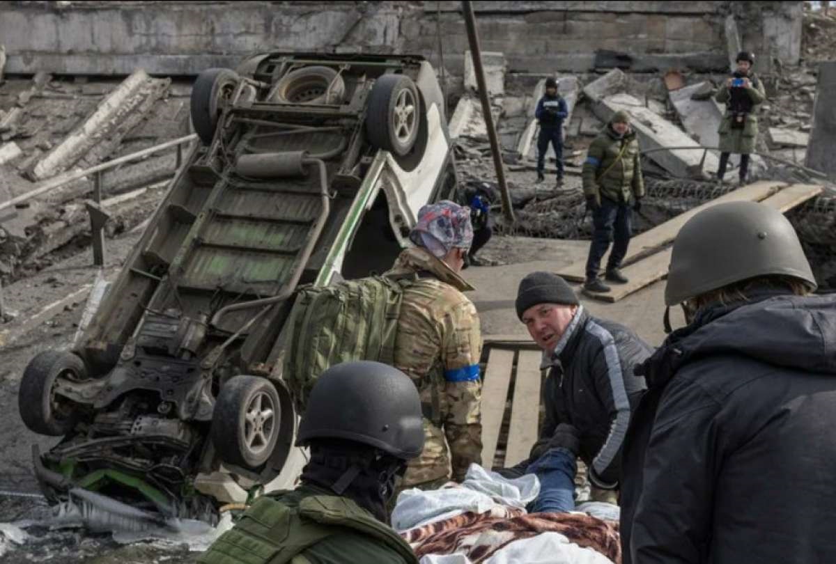 Suman 97 niños muertos por bombardeos rusos en Ucrania