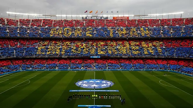 Récord histórico en el Camp Nou para el Clásico de Champions League femenil