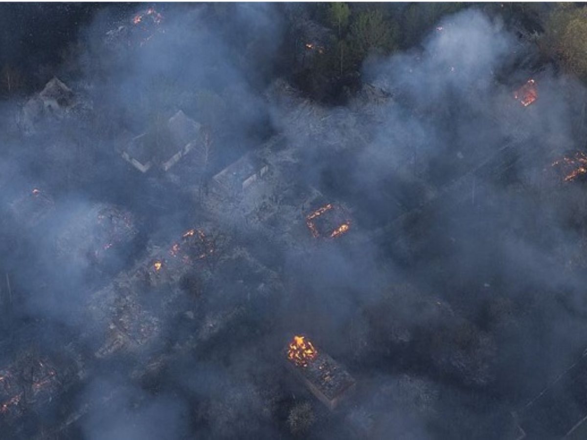 Ucrania reporta incendios forestales en zona de exclusión de Chernóbil