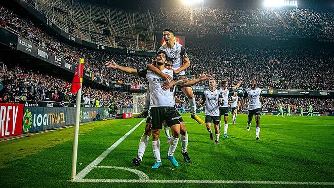 Guedes mete al Valencia a la final de la Copa del Rey