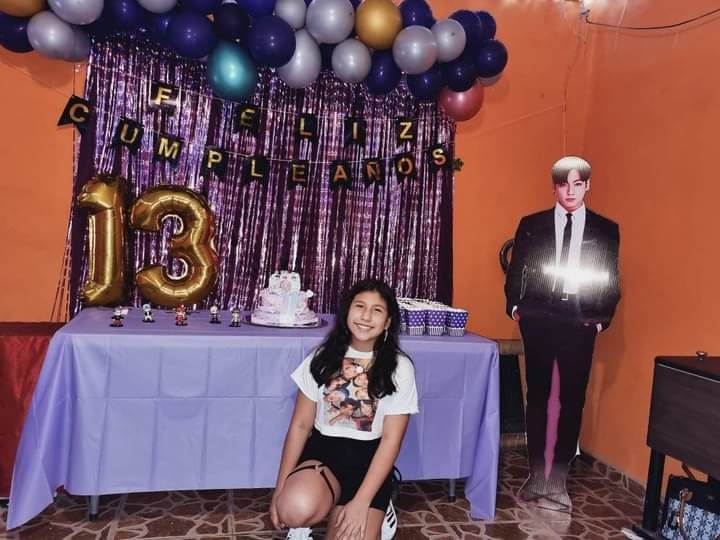 Sofía celebró sus 13 años con fiesta K-pop