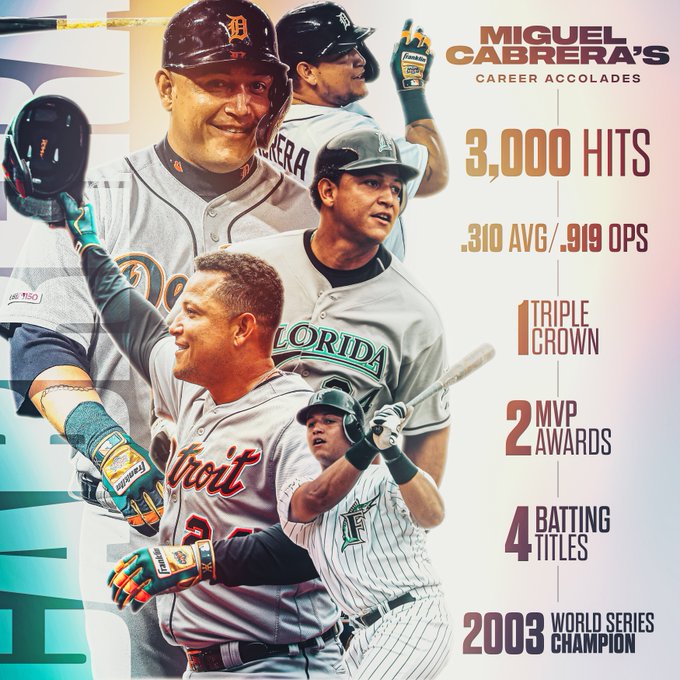 HISTÓRICO! El camino de Miguel Cabrera hacia los 3,000 hits en MLB »
