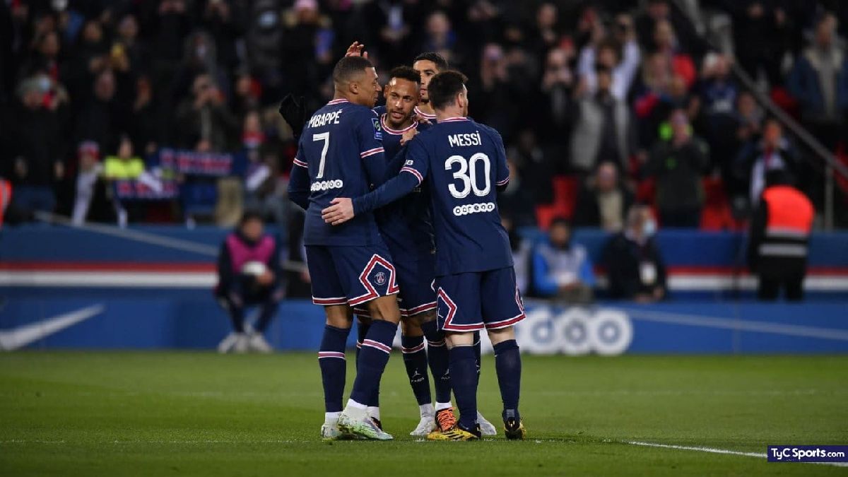 Las estrellas del PSG por fin se conectan y golean al Lorient