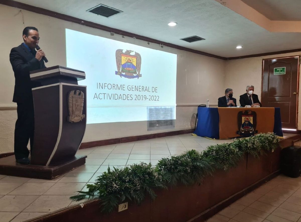 Rinde su Tercer Informe de Actividades el Director de la Escuela de Bachilleres “Dr. y Gral. Jaime Lozano Benavides”