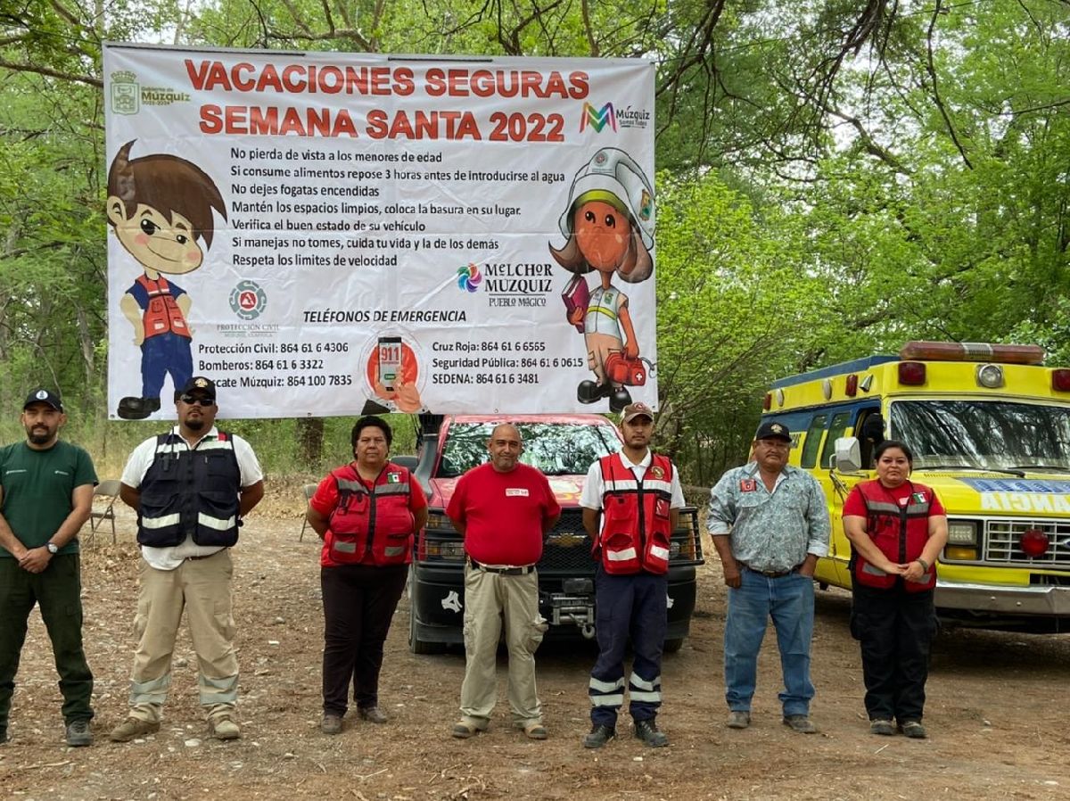 PC instala unidad de auxilio en río Sabinas