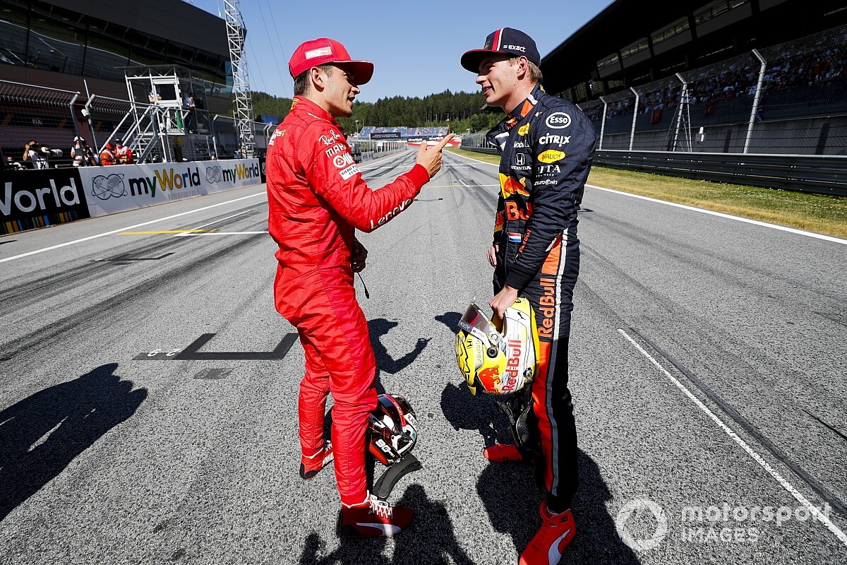 Christian Horner destaca el respeto que existe entre Verstappen y Leclerc