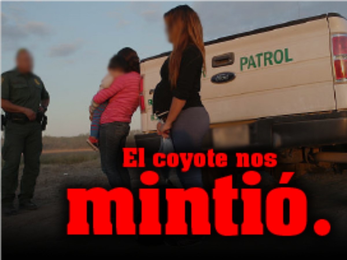 ‘¡Di no al coyote!’, pide EU a migrantes centroamericanos