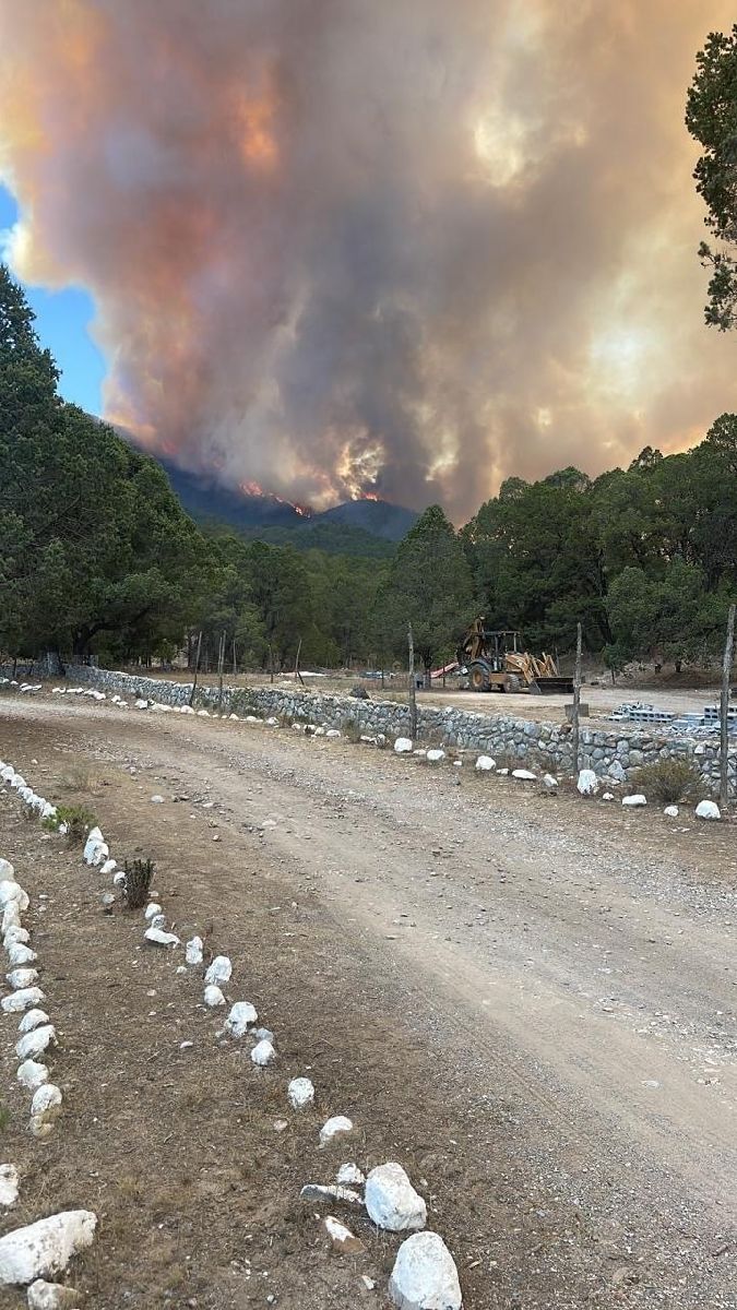 Emiten recomendaciones ante mala calidad del aire por incendios forestales en Coahuila