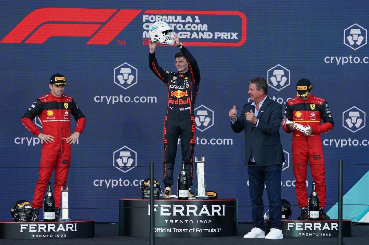 Max Verstappen, primer ganador del GP de Miami; Checo Pérez culmina en la cuarta posición