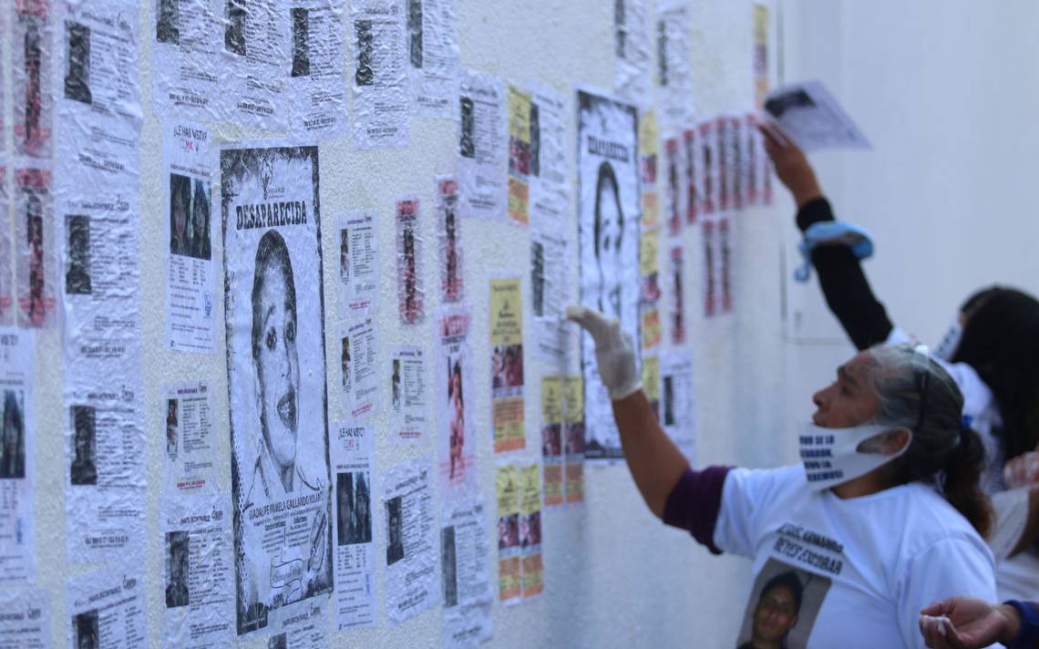 México llega a 100 mil personas desaparecidas y no localizadas