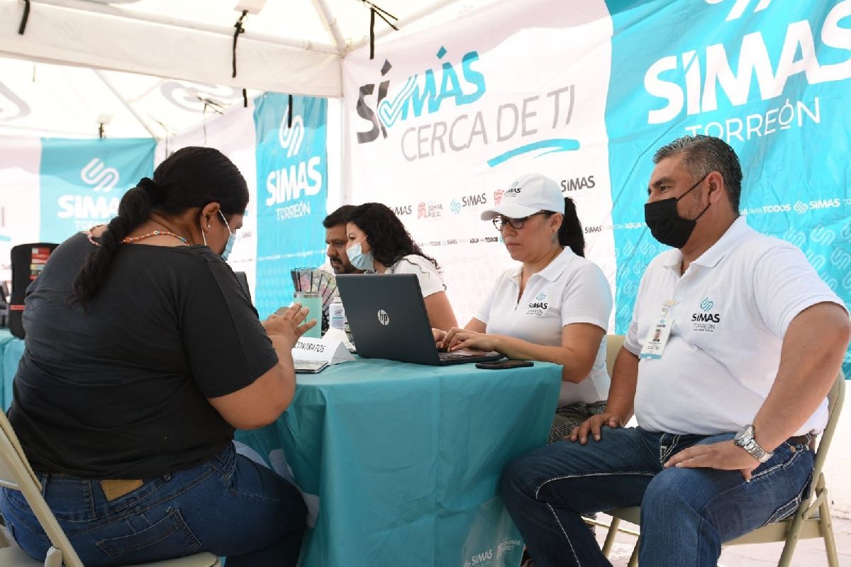 Lleva SIMAS Torreón sus servicios a colonia El Tajito