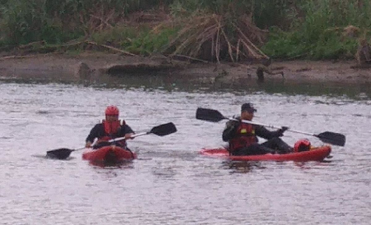 Buscan incansablemente en el río Bravo a niños y adultos reportados ahogados