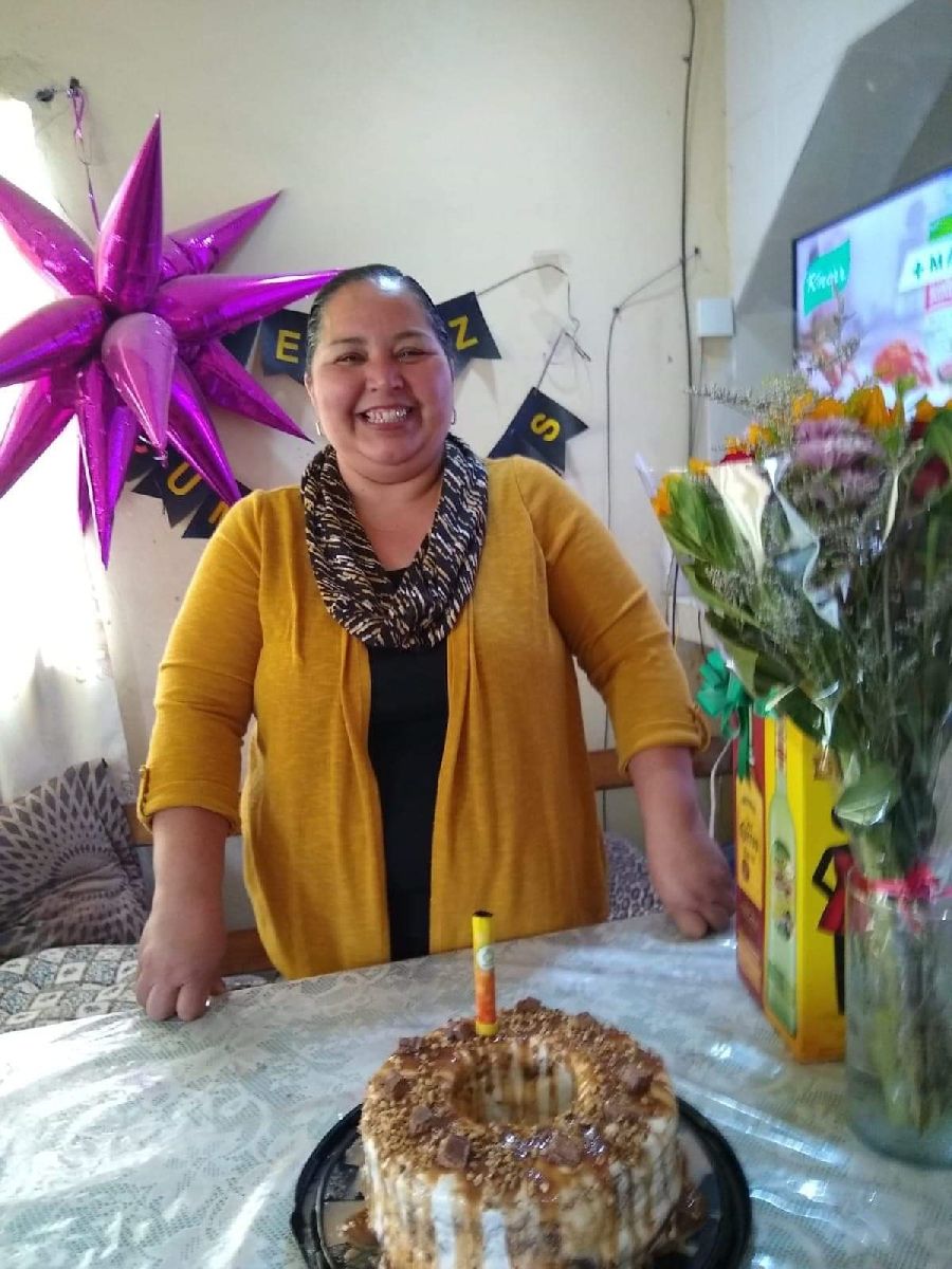 María Guadalupe celebró su cumpleaños