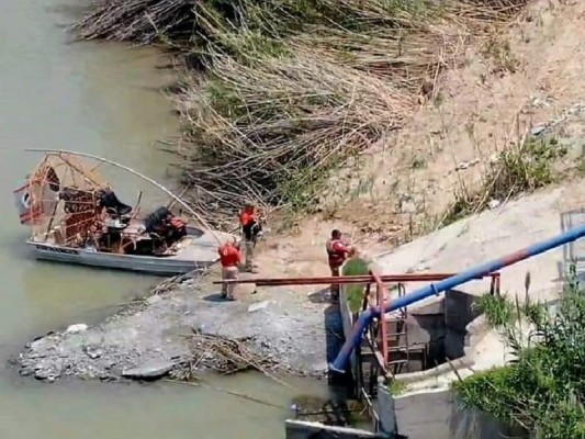 Recuperan cuerpo de inmigrante ahogado en el Rio Bravo