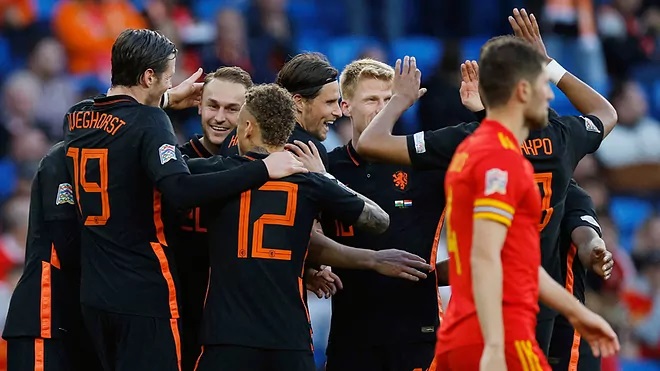 Países Bajos triunfa en la locura de Cardiff