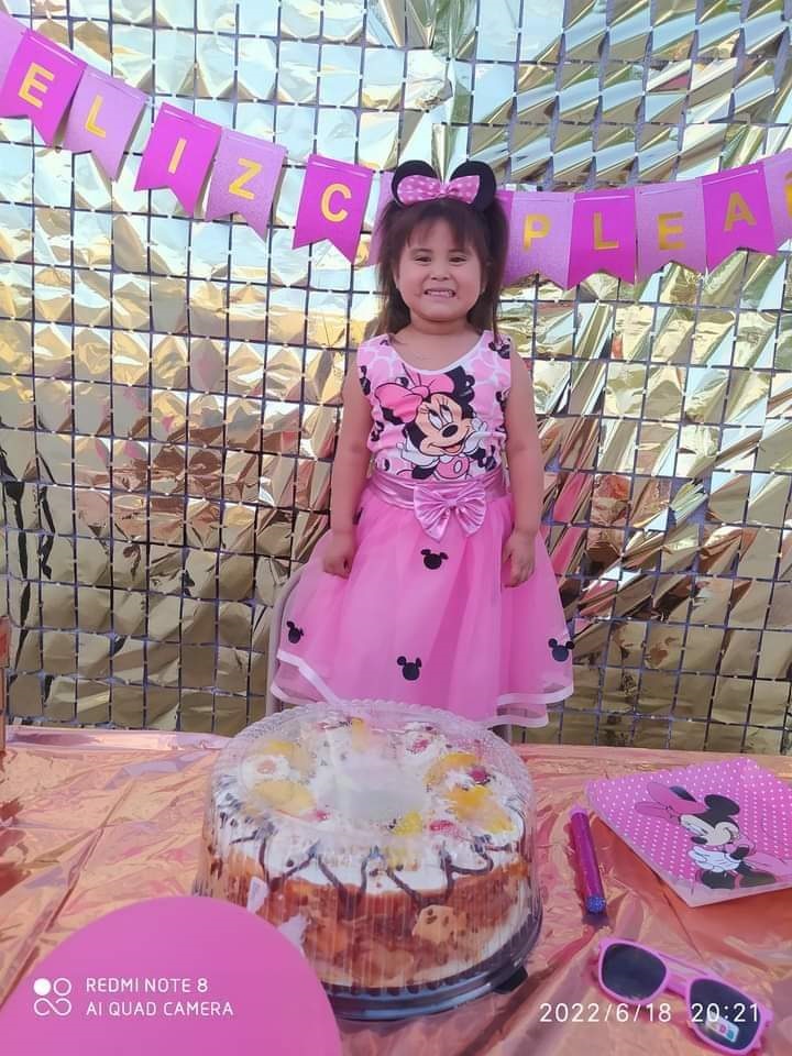 Emma Isabela cumple 3 años