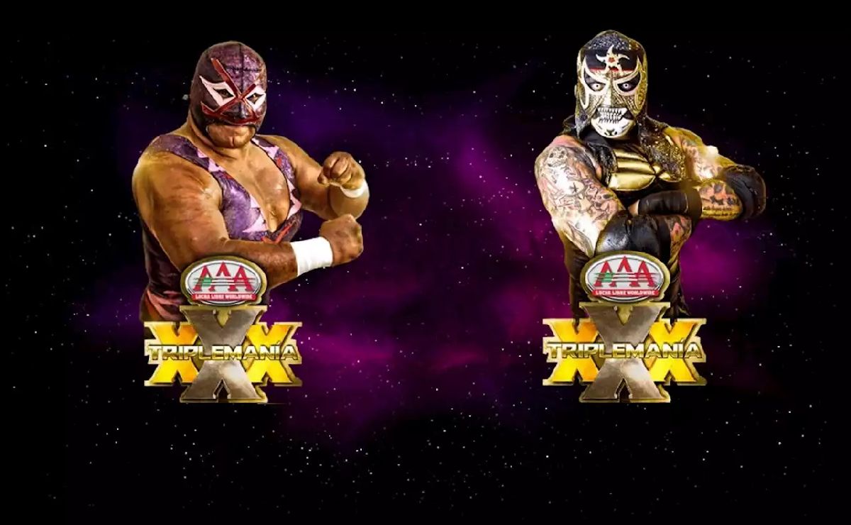 Resultados Triplemanía XXX Tijuana: Pentagón Jr. y Villano IV defenderán sus máscaras en la Cuidad de México