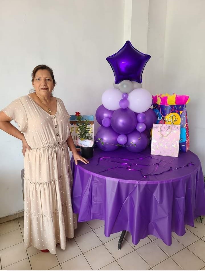 María del Rosario Gutiérrez Olguín, festeja cumpleaños