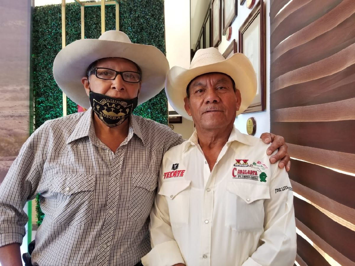Licho Vázquez y Chito Palacios: precursores de la cabalgata Santo Domingo- Sabinas