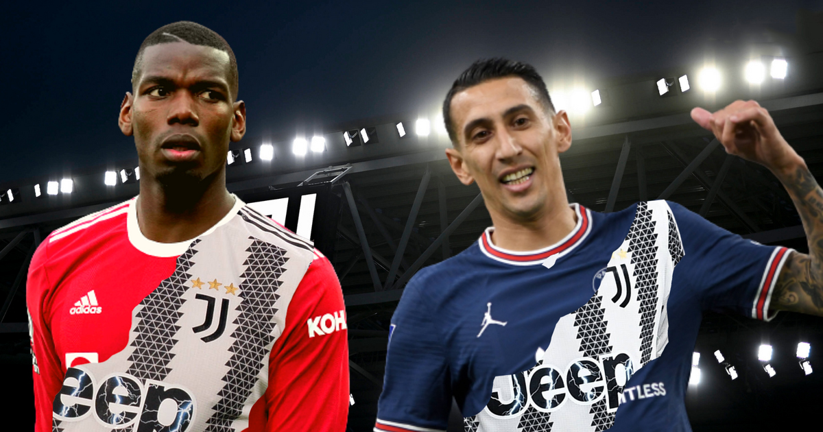 La Juventus anuncia el fichaje de Di María mientras Pogba aterrizó en Turín