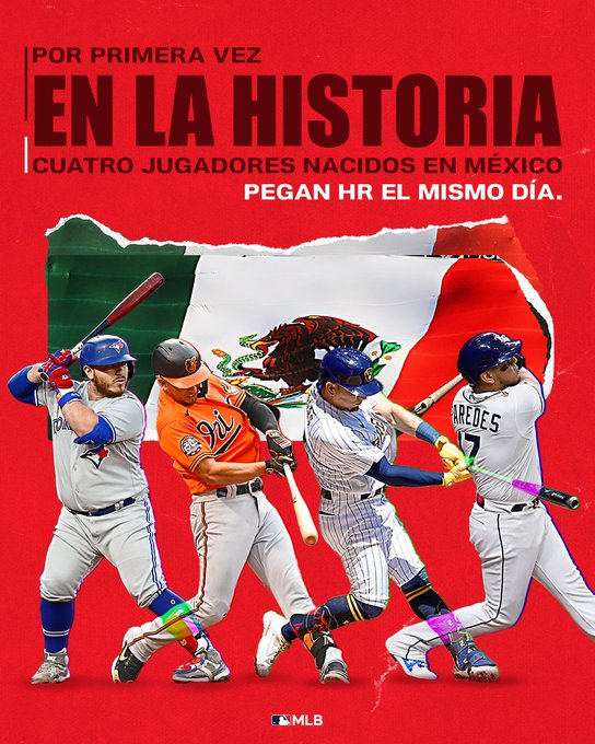 Histórica noche mexicana en Grandes Ligas