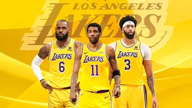 LeBron James y Anthony Davis presionan a los Lakers para que firmen a Kyrie Irving