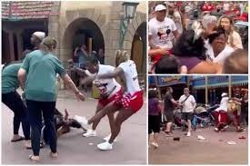 Pelea campal en Disney World termina con dos personas arrestadas y una herida