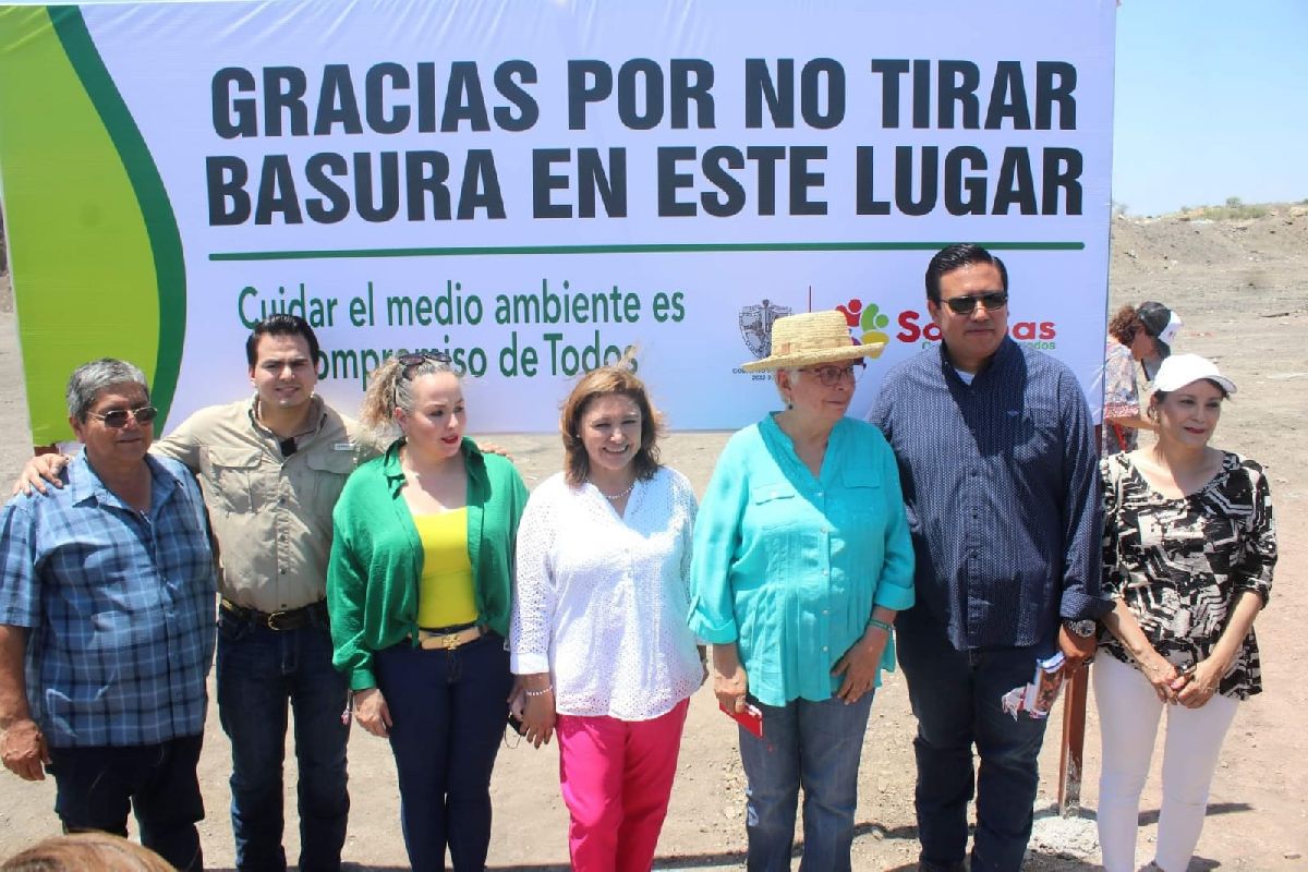 Clausuran definitivamente alcaldesa de Sabinas y SEMA Eglantina Canales el basurero en Cloete