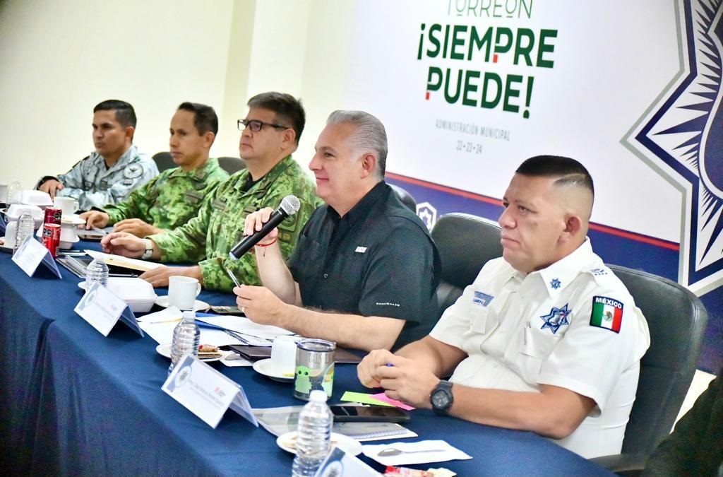 Alcalde de Torreón destaca acciones en materia de seguridad