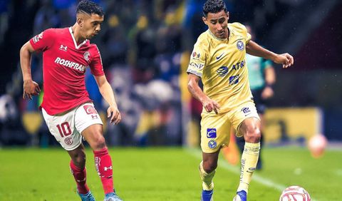América derrota a Toluca por la mínima en el Azteca