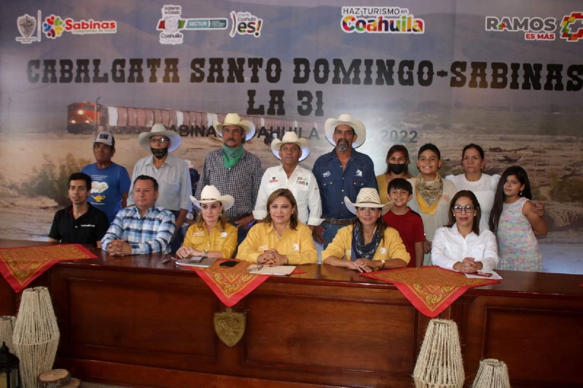 Anuncian edición 31 de la cabalgata de Santo Domingo a Sabinas