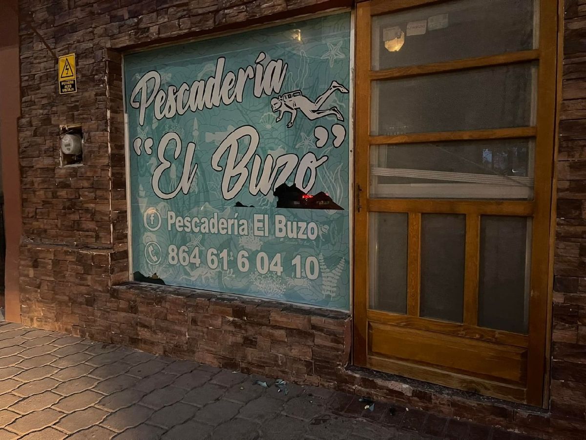 Vandalizan negocios en zona centro de Múzquiz