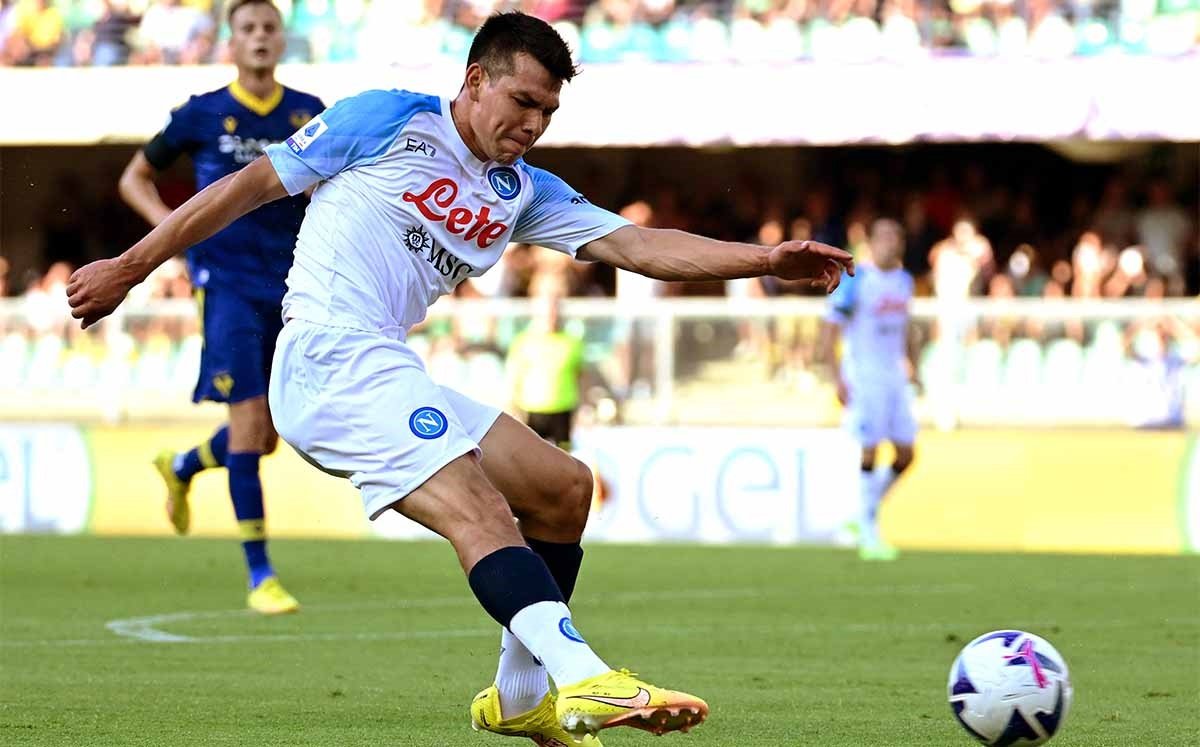 El Chucky Lozano da una asistencia en el debut goleador del Napoli