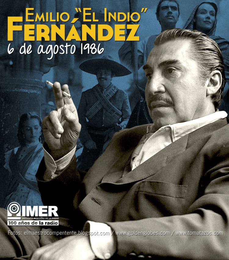 Exhibirá Secretaría de Cultura películas de Emilio «Indio» Fernández