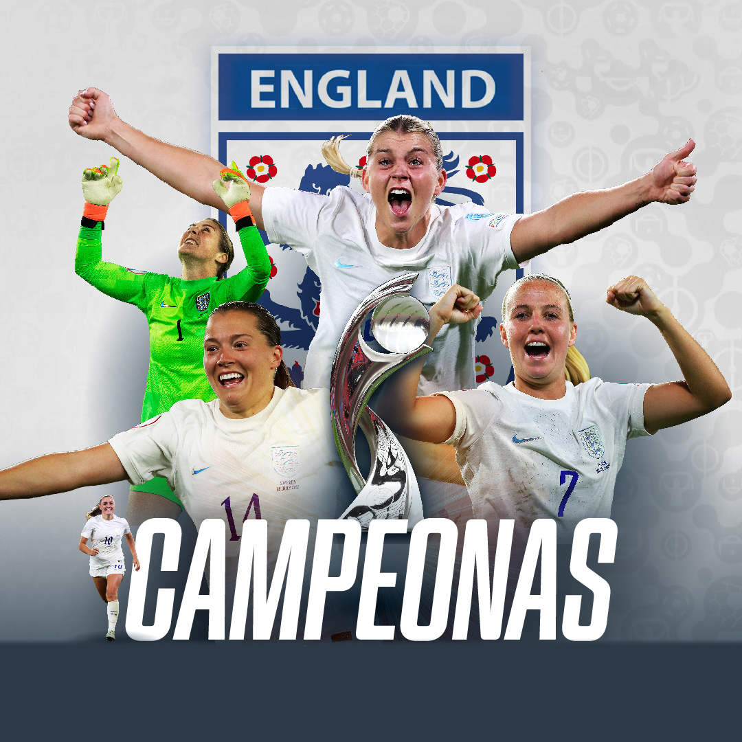 Inglaterra, campeón de la Eurocopa Femenil 2022