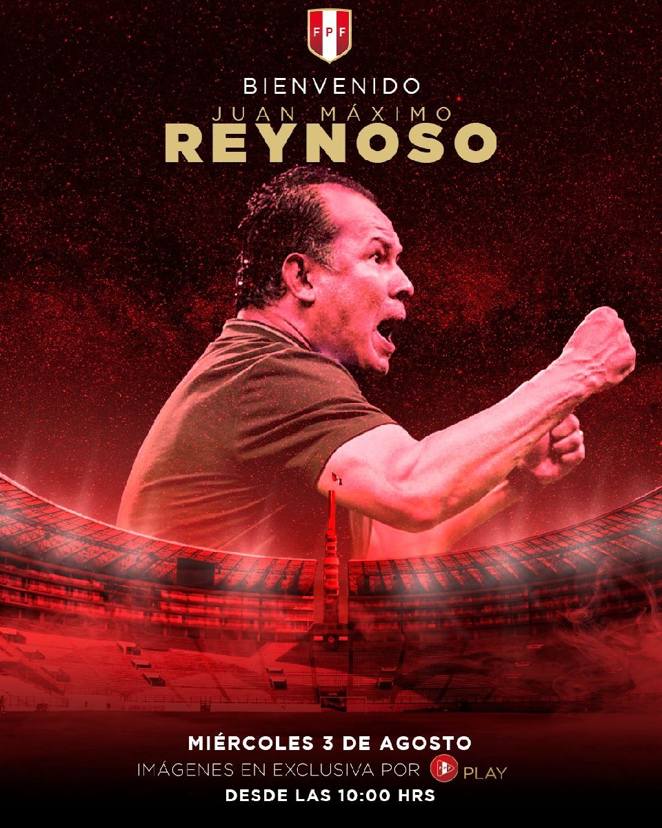 ¡Ya es oficial! Juan Reynoso es el nuevo técnico de Perú