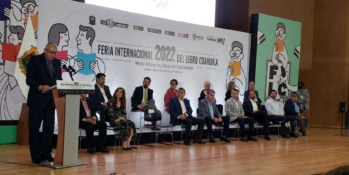 Congreso del Estado presente en la Feria Internacional del Libro Coahuila 2022