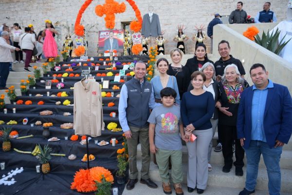 Mediante festival vive Acuña la tradición del Dia de muertos