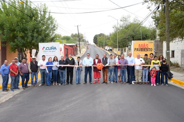 Concluyen obra de pavimentación en la calle Iturbide