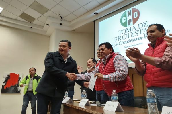 Tomó protesta Ulises Cárdenas como líder de la CNOP en SJS