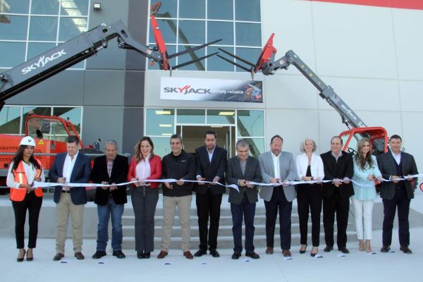 INAUGURA MARS EMPRESA CANADIENSE SKYJACK, EN RAMOS ARIZPE