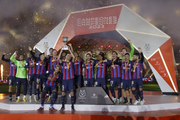 ¡Barcelona supercampeón de España! 
