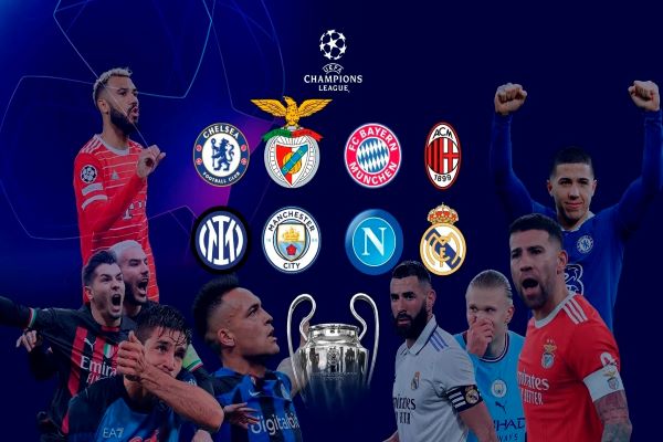 Los clasificados a cuartos de final de la UEFA Champions League